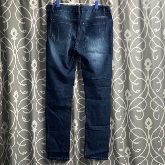 Wax Jeans distressed skinny jeans size 32 - Picture 5 of 13